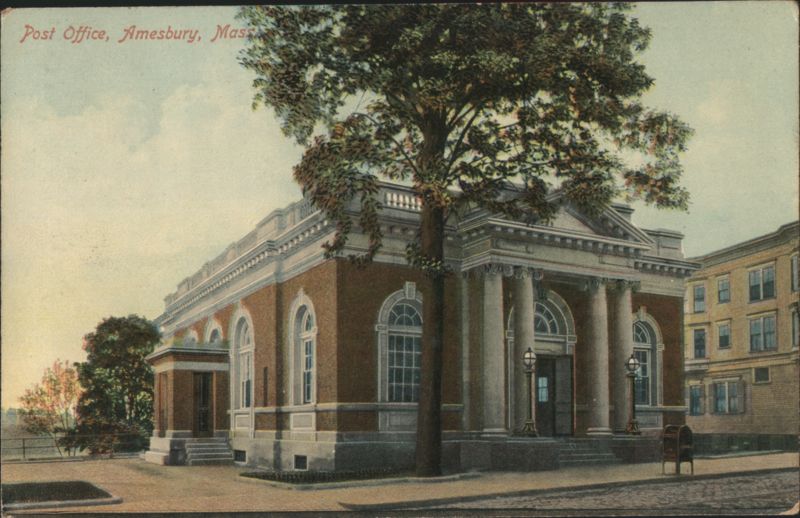 Post Office, Amesbury, MA Massachusetts