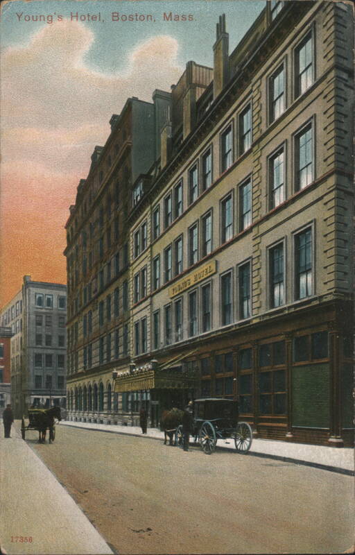 Young's Hotel, Boston, Mass. Massachusetts