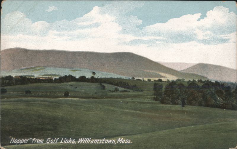 Hopper from Golf Links, Williamstown, Mass. Massachusetts