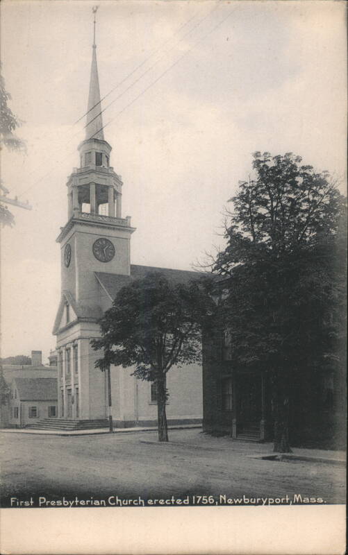 First Presbyterian Church erected 1756, Newburyport, Mass. Massachusetts