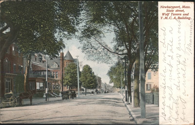 Newburyport State Street, Wolf Tavern & Y.M.C.A. Building Massachusetts