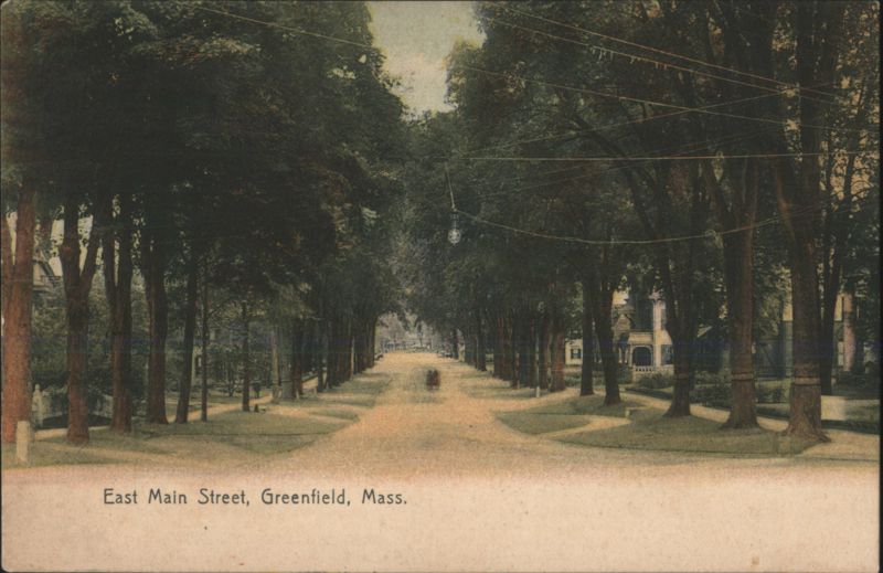 East Main Street, Greenfield, Mass. Massachusetts