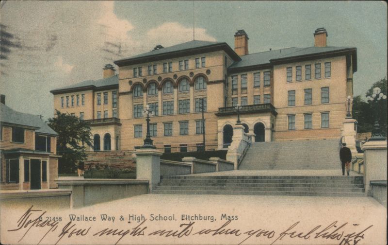 Wallace Way & High School, Fitchburg, MA Massachusetts