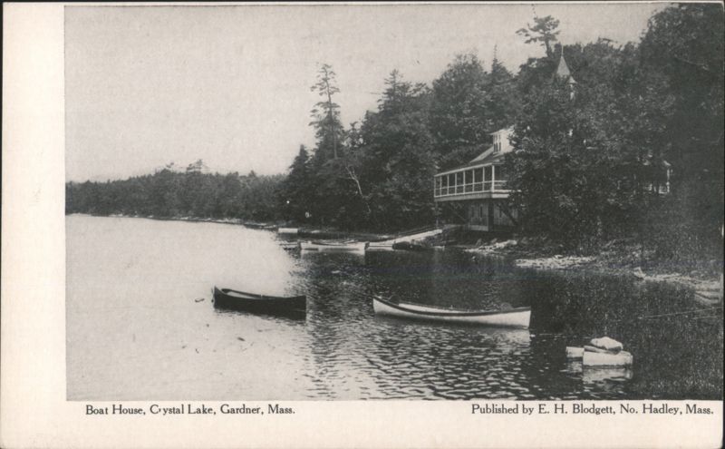 Boat House Crystal Lake Gardner Massachusetts