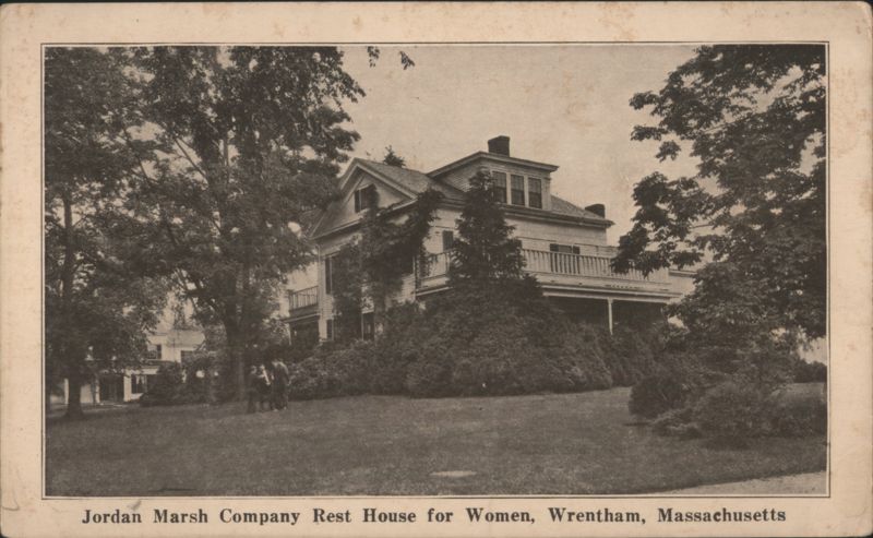 Jordan Marsh Company Rest House for Women, Wrentham, MA Massachusetts