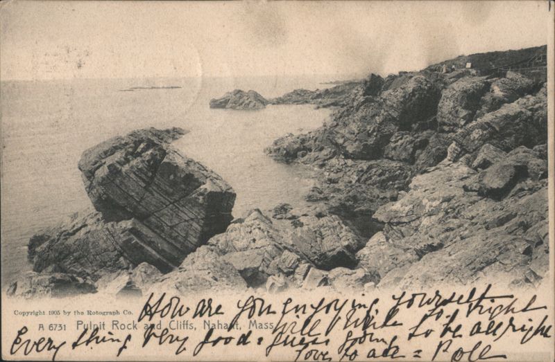 Pulpit Rock and Cliffs, Nahant, MA Massachusetts