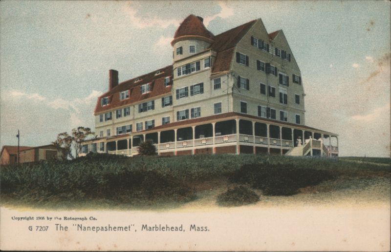 The Nanepashemet Hotel, Marblehead, Mass. Massachusetts