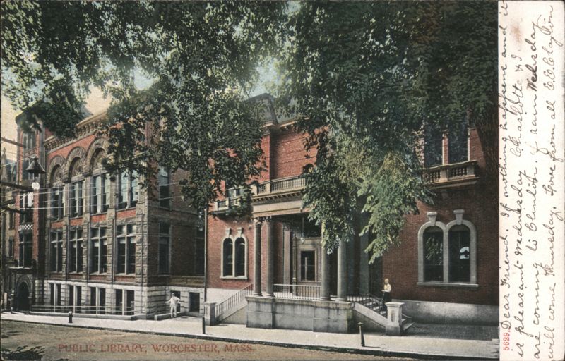 Public Library, Worcester, MA Massachusetts