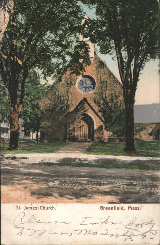 St. James Church, Greenfield, MA Massachusetts