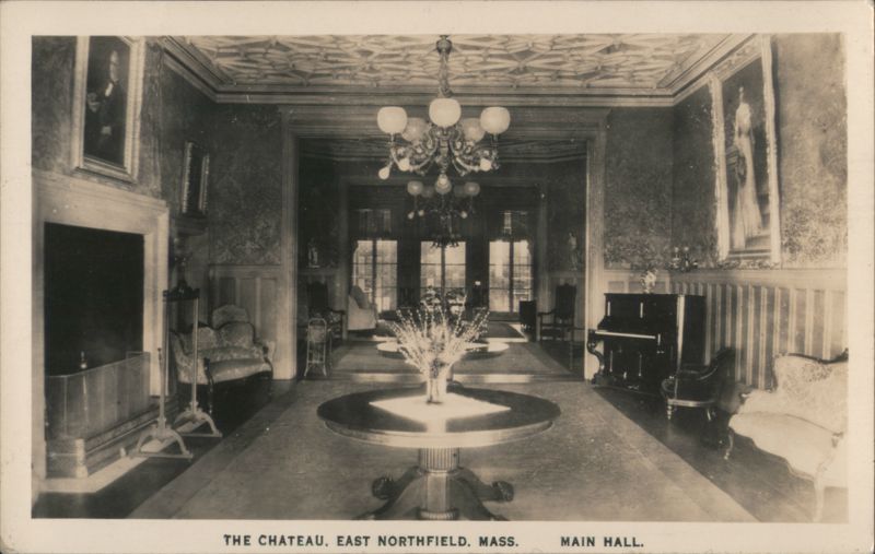 The Chateau Main Hall, East Northfield, MA Massachusetts