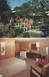 Motel Oriental - Exterior & Oriental Decor Rooms Postcard