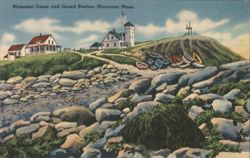 Manomet Coast and Guard Station Postcard