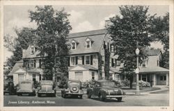 Jones Library, Amherst, Mass. Postcard