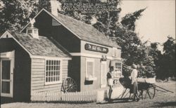 The Old Mill Shop and Lounge, Cape Cod, Hague, NY Postcard