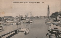 Menemsha-by-the-Sea, Martha's Vineyard Island, MA Postcard