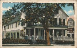 Mohawk Inn, 146 Federal St, New rooms, baths, showers Postcard