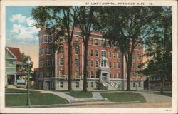 St. Luke's Hospital Postcard