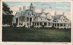 Home of Late H. H. Rogers, Fairhaven Postcard