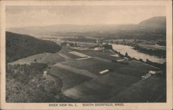 River View No. 1, South Deerfield, MA Postcard