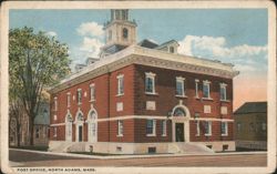 Post Office Building Postcard
