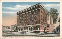 Y. M. C. A. BUILDING Postcard