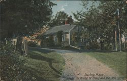 The House of 'Mary and the Little Lamb', Sterling, MA Postcard