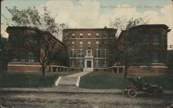 New Union Hospital, Fall River, MA Postcard