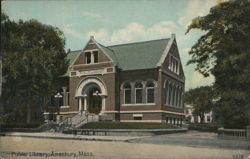 Public Library Postcard