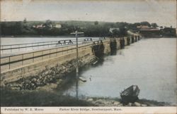 Parker River Bridge Postcard