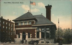 Post Office, Haverhill, Mass. Postcard