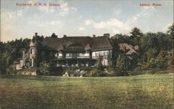 Residence of M. K. Jussup Postcard