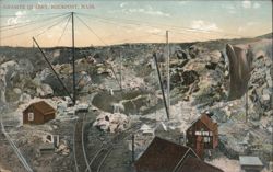 Granite Quarry Operations, Rockport, MA Postcard