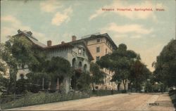 Wesson Hospital - Springfield, MA Postcard