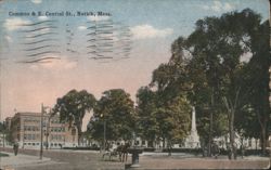 Common & East Central Street Postcard