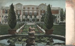 Bellefontaine Residence of Giraud Foster, Lenox, MA Postcard