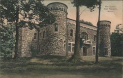 The Castle, East Walpole, Massachusetts Postcard