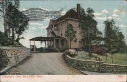 Kernwood Club, Malden, MA Postcard