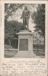 Statue of Josiah Bartlett, Signer of Declaration of Independence Postcard