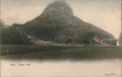Sugar Loaf Mountain, Handcolored Postcard