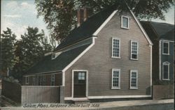 Narbonne House built 1680, Salem, MA Postcard