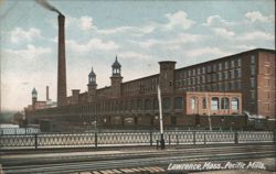 Pacific Mills, Lawrence, MA Postcard