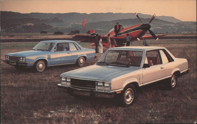 1978 Zephyr 2-Dr. Cars, European Sports Option, Plane