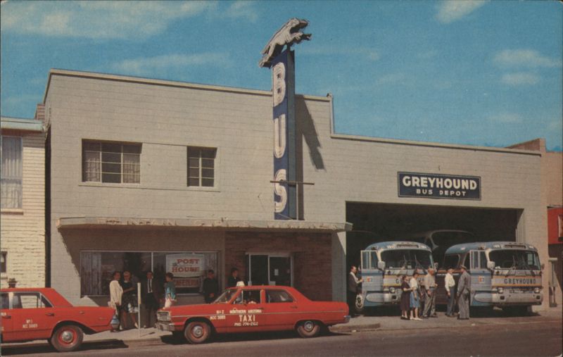 Greyhound Bus Depot Flagstaff Arizona