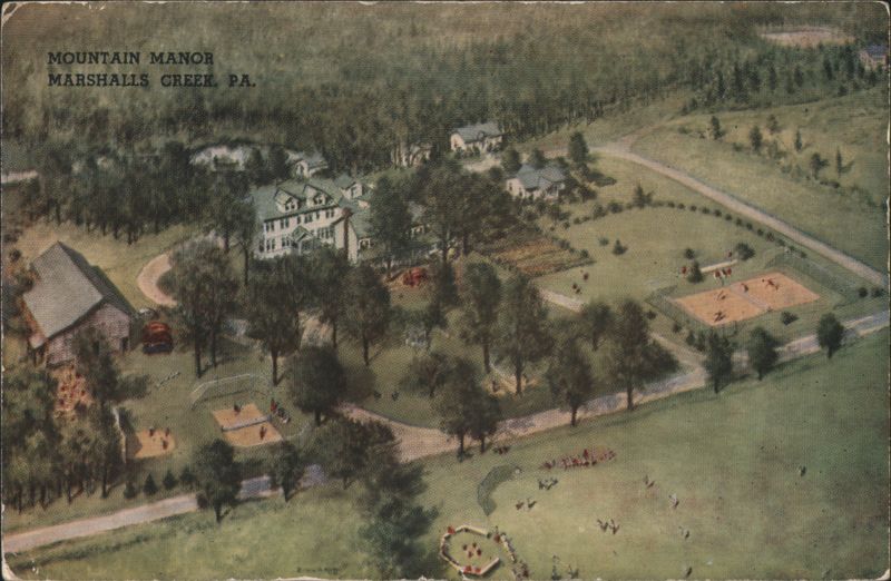 Mountain Manor, Marshalls Creek, PA - Aerial View Pennsylvania