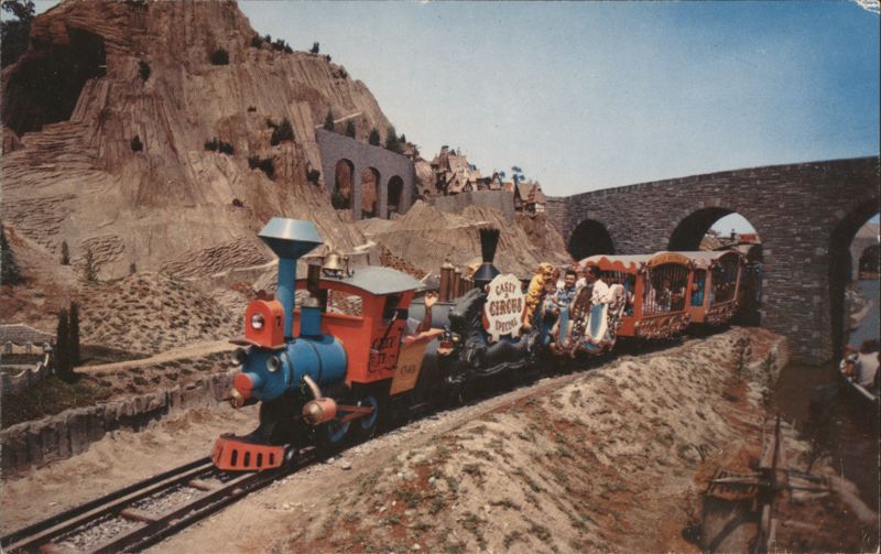 Casey Jr. Circus Train Fantasyland Disneyland Anaheim California