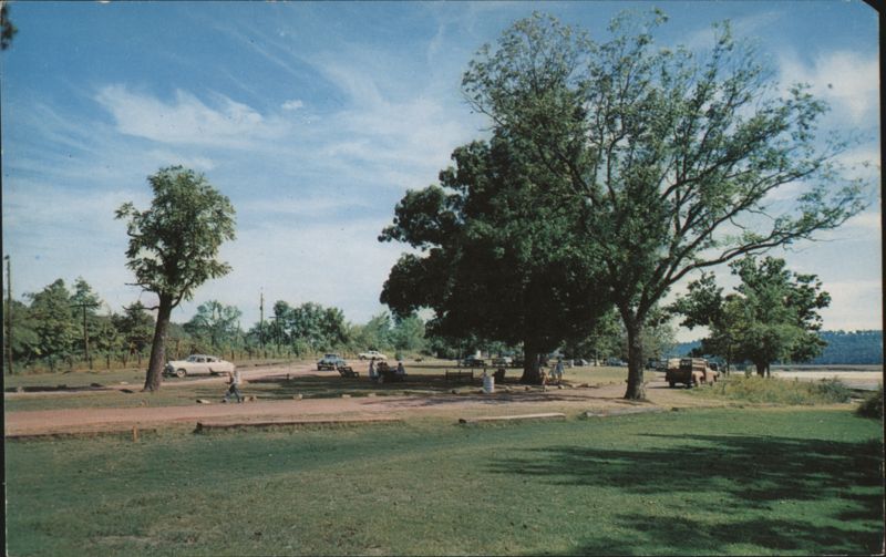 City Park at Batesville Dam, White River, Ozark Playground Arkansas