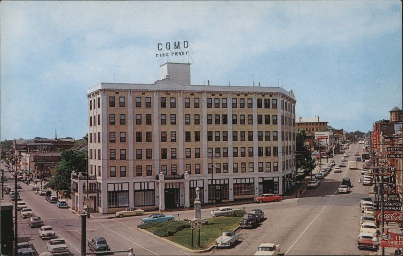 The Como Hotel, Fireproof, Hot Springs, AR Arkansas