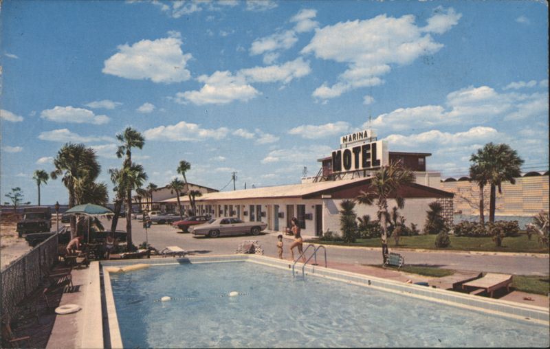 Marina Motel, Pool, Fort Walton Beach, Florida