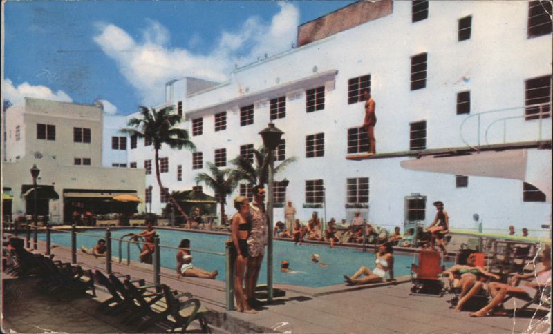 President Madison Hotel, Swimming Pool, Miami Beach Florida