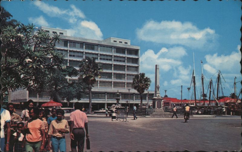 Treasury Building, Bridgetown, Barbados Caribbean Islands